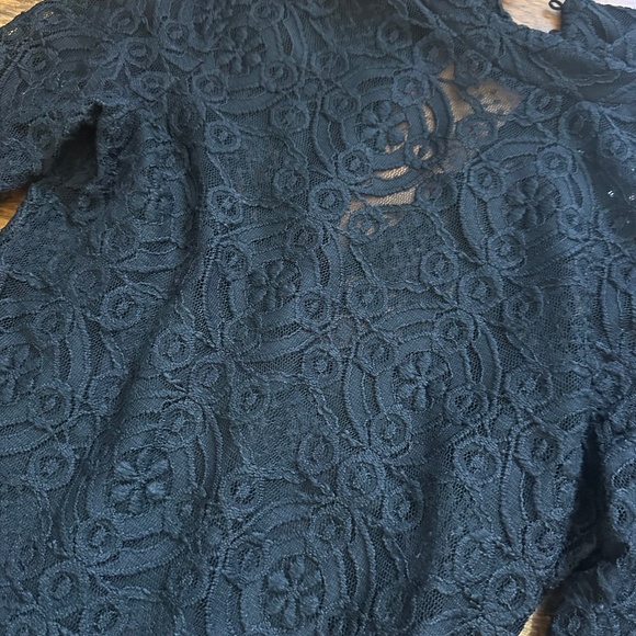 Dynamite Lace Long Sleeve Midi Dress in size XS - Picture 3 of 4